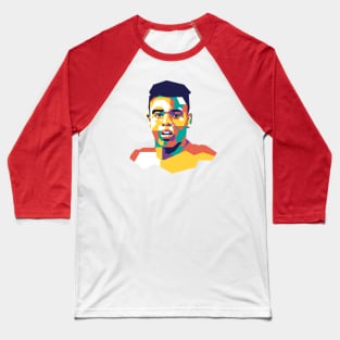 Mason Greenwood on Pop Art Baseball T-Shirt